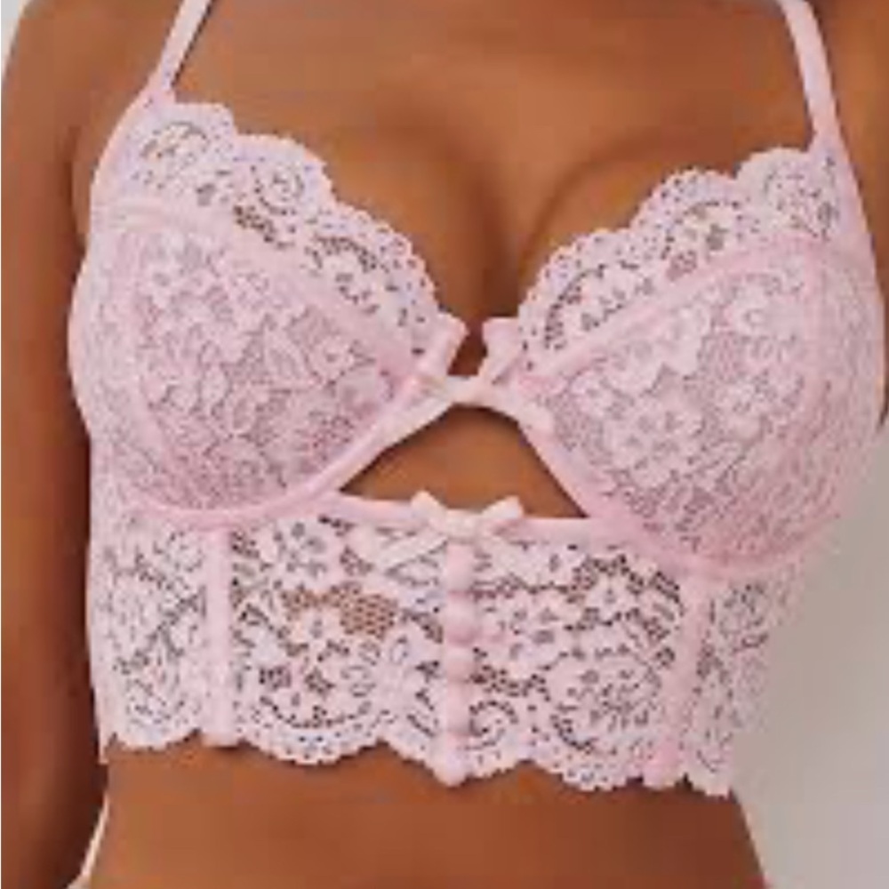 For Love And Lemons Creamsicle Corset